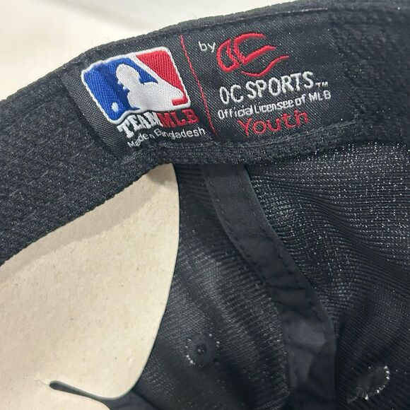 MLB Cap Hat Youth Size Adjustable Black Arizona Diamondbacks Team OC Sports - Picture 9 of 10